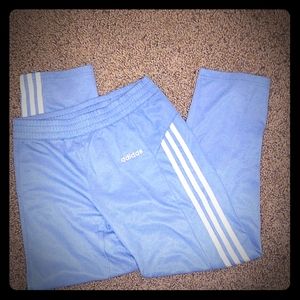 Adidas light blue pants
